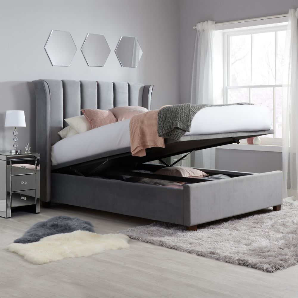 WhatsApp Image 2022-08-09 at 4.41.49 PM (1) Milan Wider Wing Back Storage Bed - Image 1