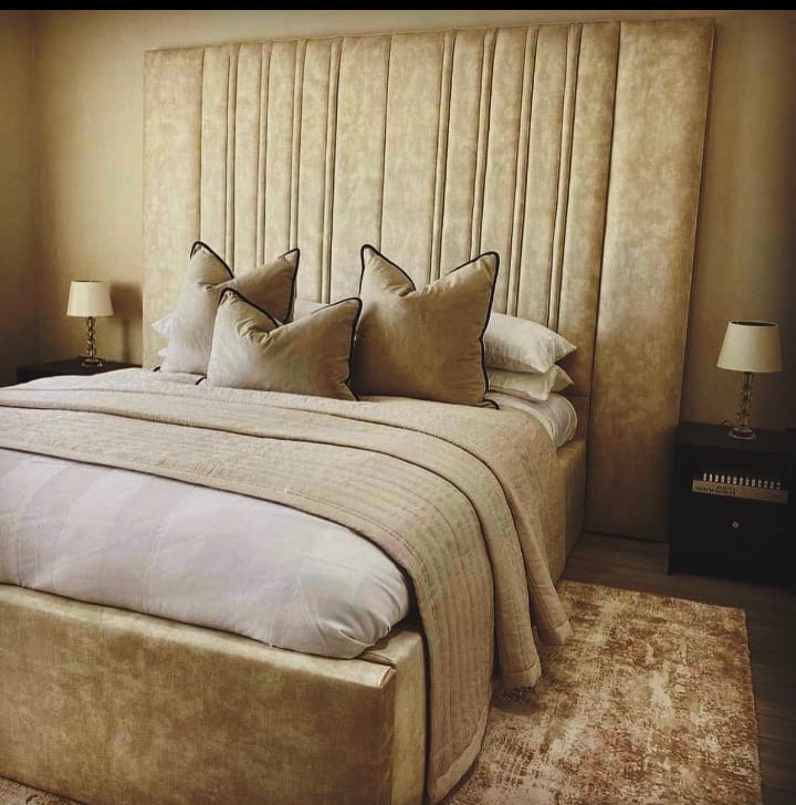 WhatsApp Image 2022-08-15 at 10.12.56 PM (1) Aleta 2 Tall Headboard Bed Frame - Image 1