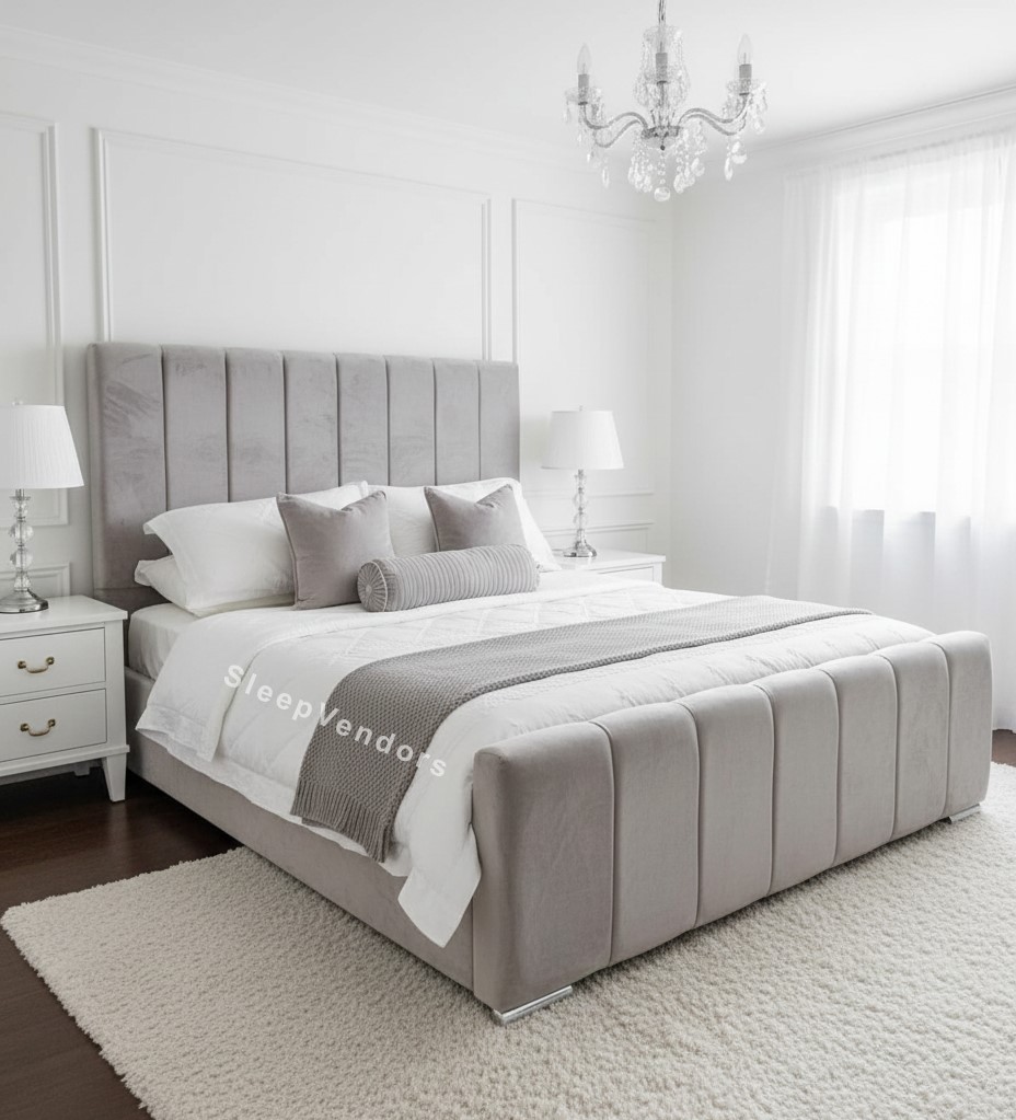 bella ottoman Dliner Bed Frame With Ottoman Storage and Mattress Options - Image 1