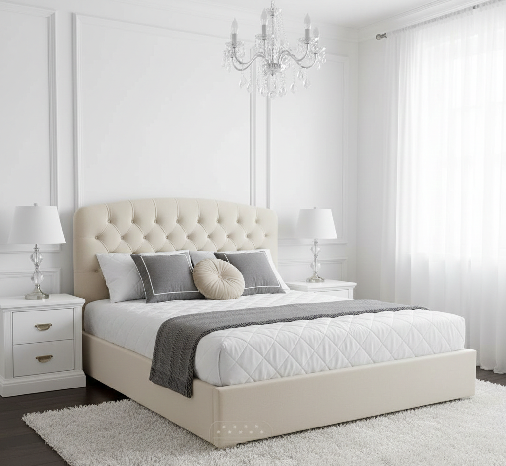 cuver Curver Sleigh Bed - Image 1
