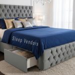 New Suede Divan Set Matching Headboard & Foot board