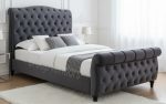 Shana Luxury Bed Frame With Ottoman Storage Options