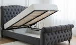 Shana Luxury Bed Frame With Ottoman Storage Options - Image 2