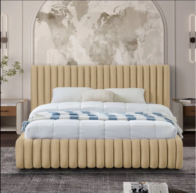 straight Ripley Ottoman Storage bed & Mattress Option - Image 1