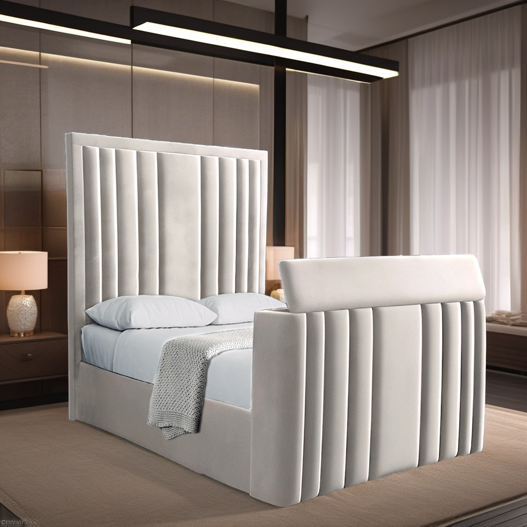 Untitled draft (8) Panel TV Ottoman Storage bed & Mattress Option - Image 1
